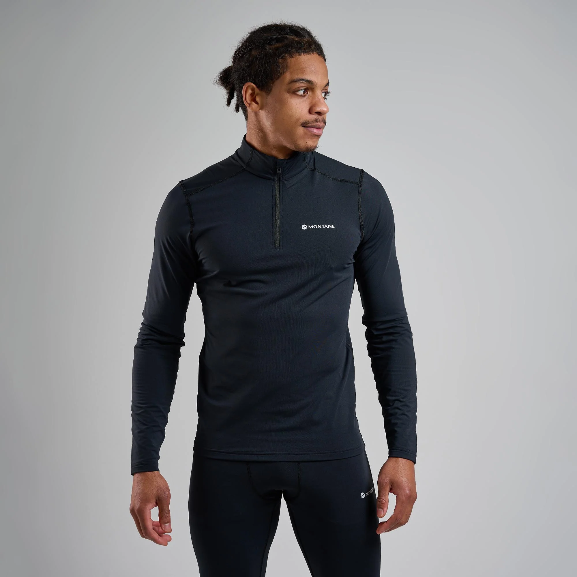 Montane Men's Dart XT Thermal Zip Neck Long Sleeved Top - Image 8