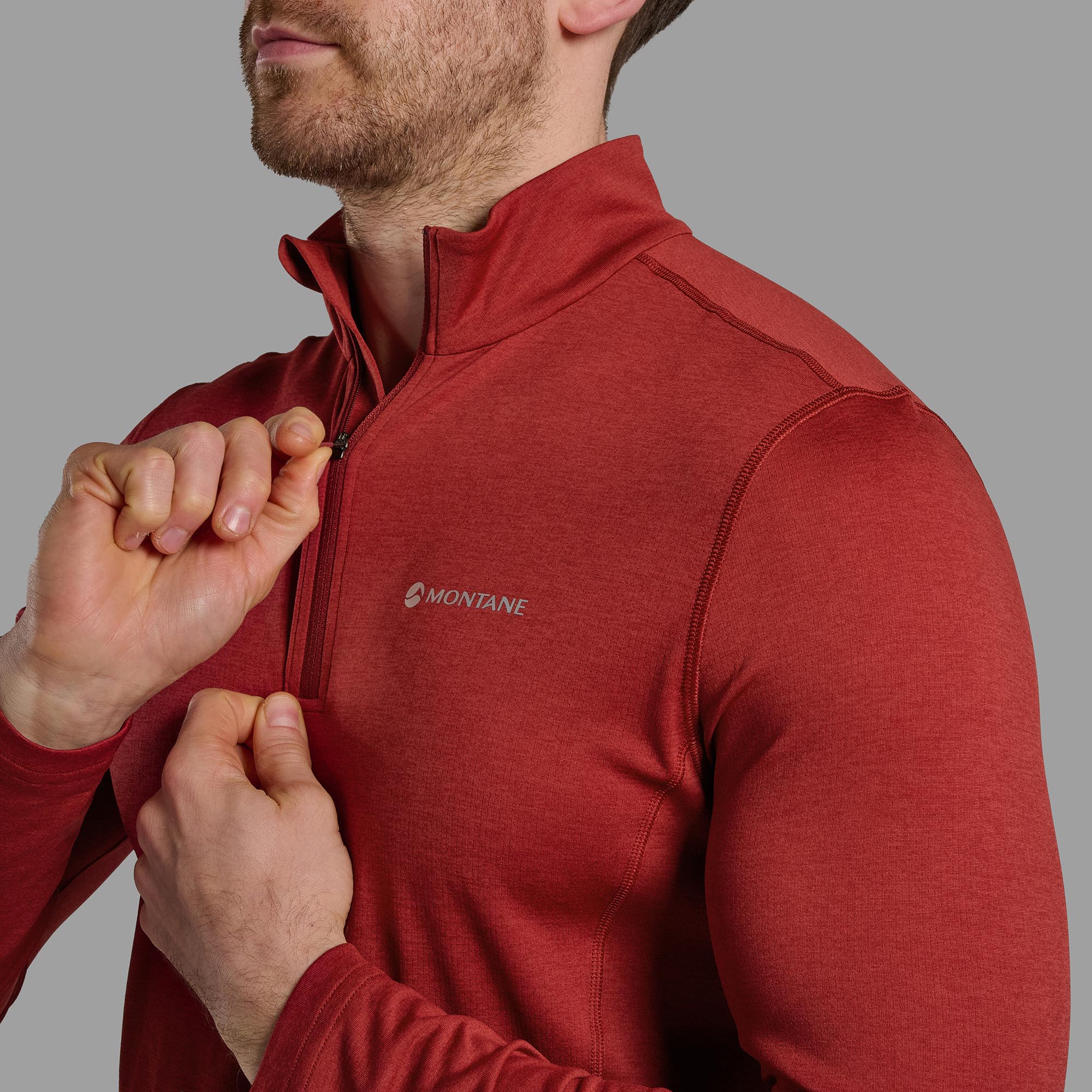 Montane Men's Dart Zip Neck T-Shirt - Image 10