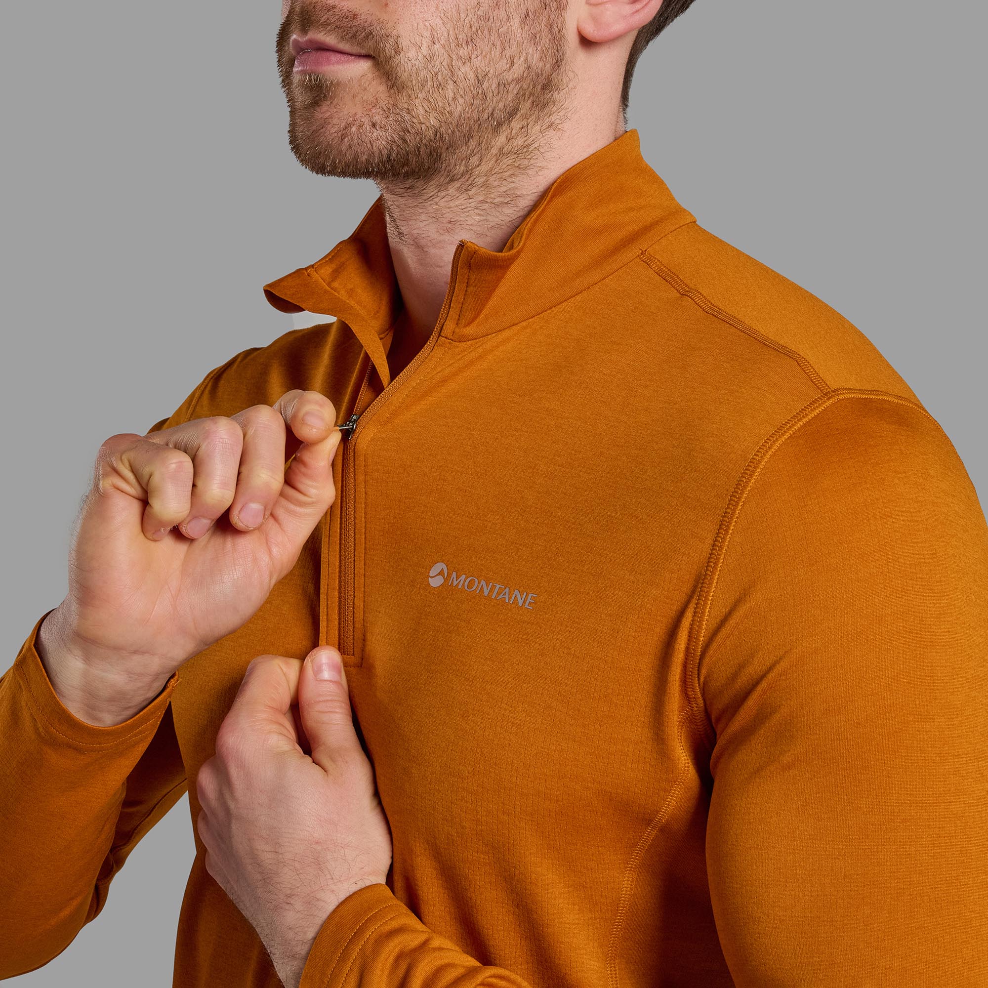 Montane Men's Dart Zip Neck T-Shirt - Image 3