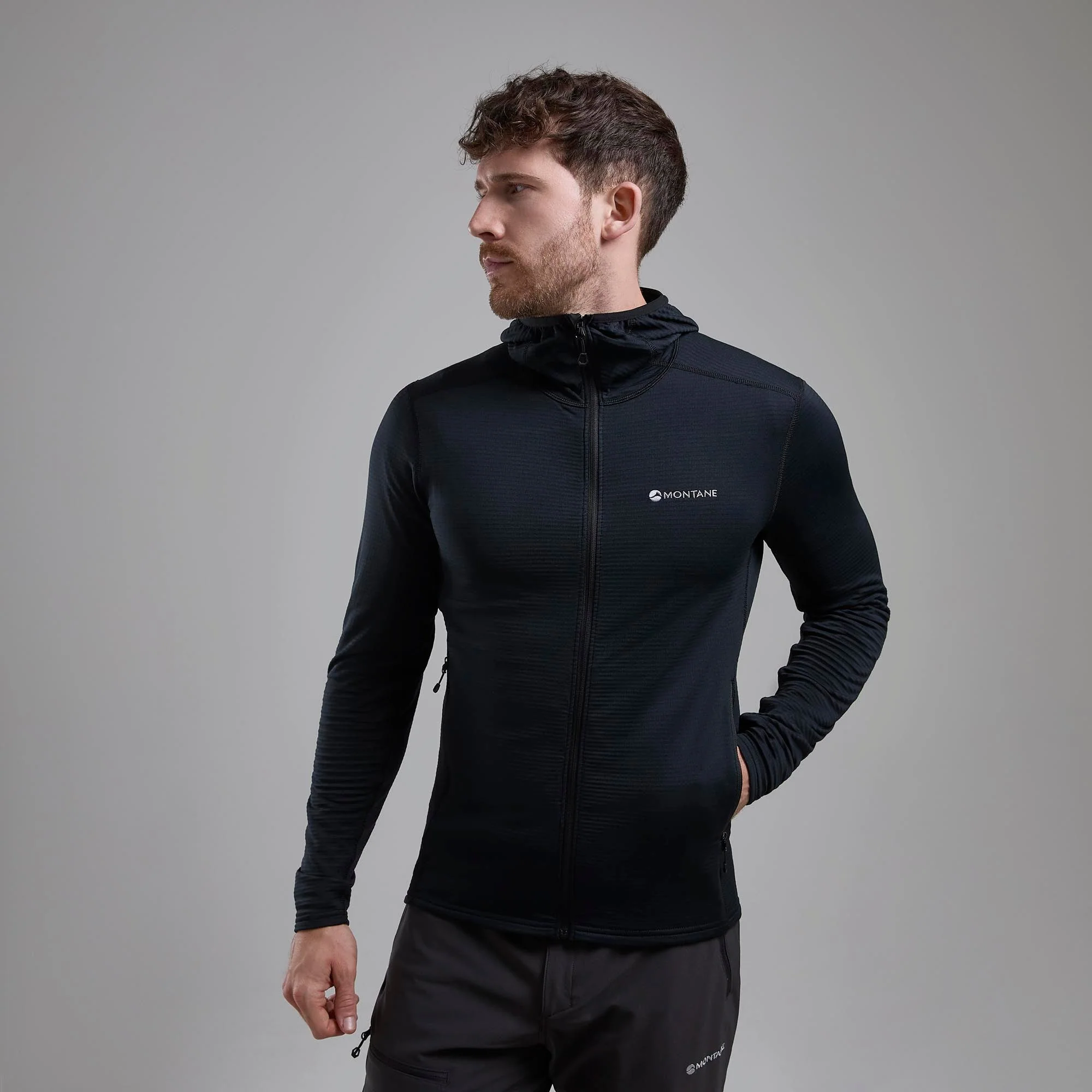Montane Men's Protium Lite Hooded Fleece Jacket - Image 3
