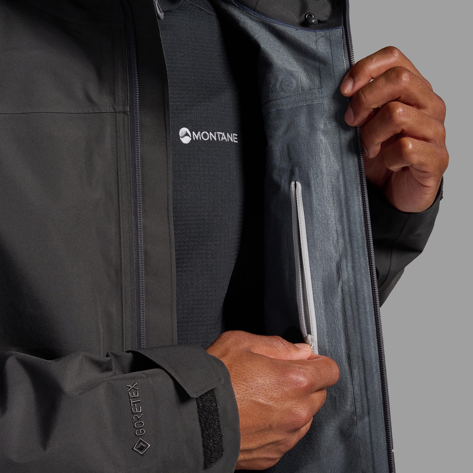 Montane Men's Spirit Long Waterproof Jacket - Image 8