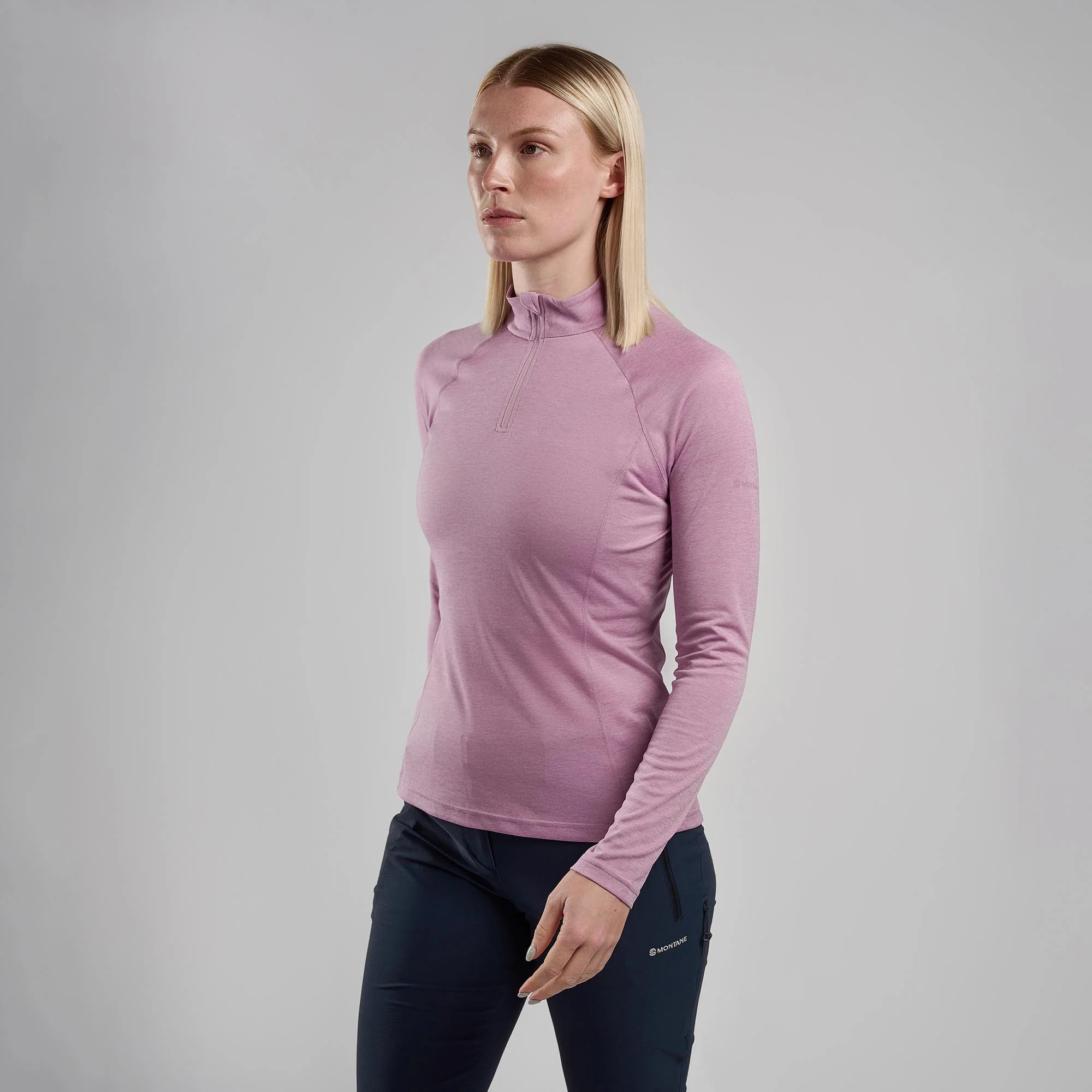 Montane Women's Dart Zip Neck T-Shirt - Image 34
