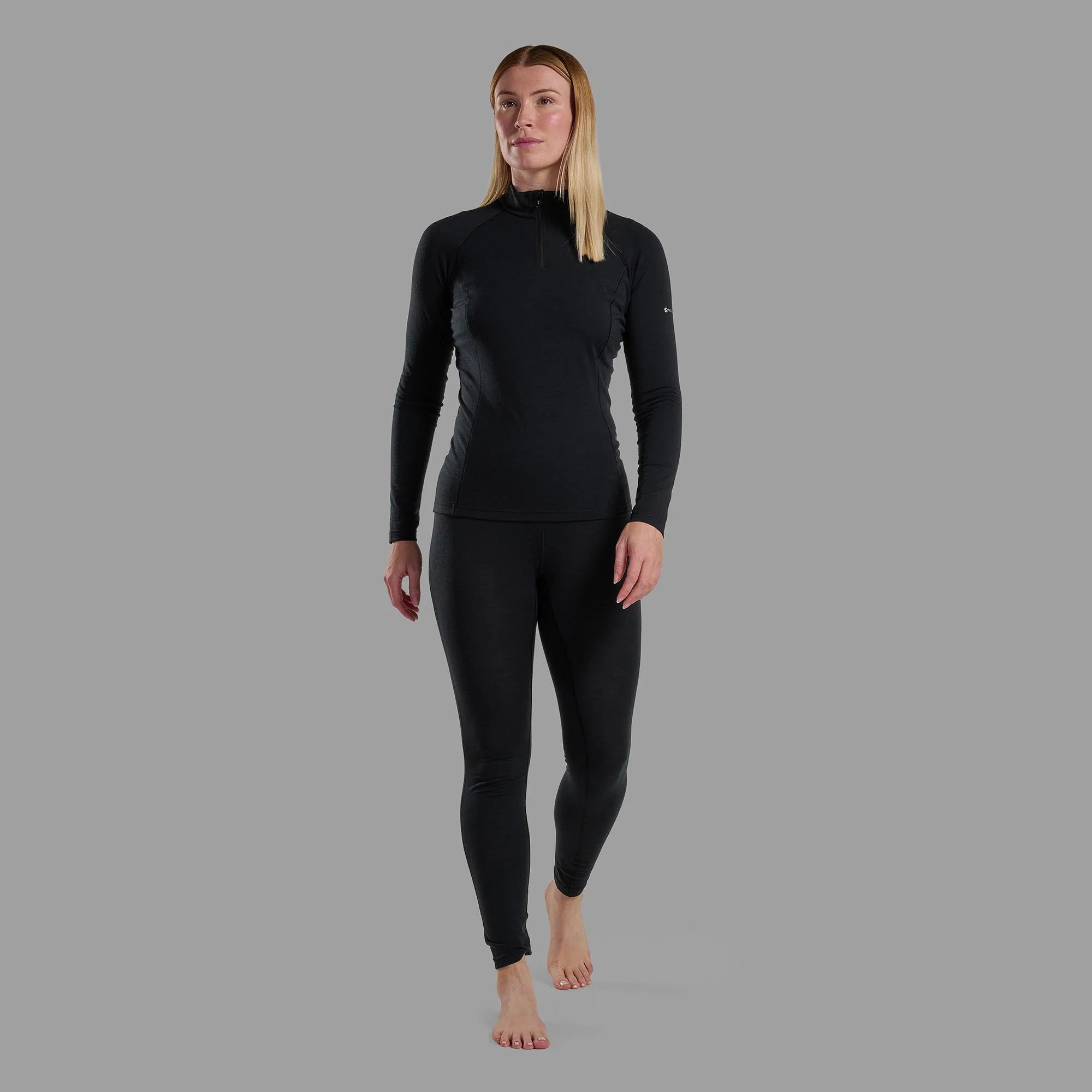 Montane Women's Malli Long Sleeve Zip Merino T-Shirt - Image 9